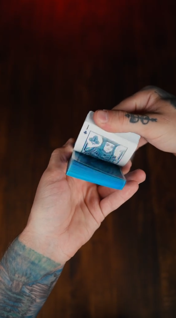 Reflecting Blue Petal Cards