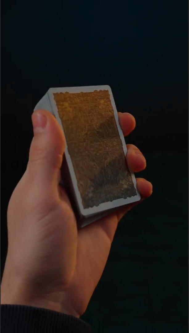 Ancient Gold Petal Cards