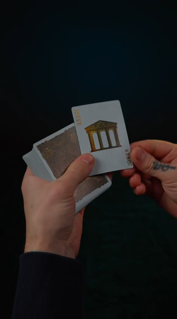 Ancient Gold Petal Cards