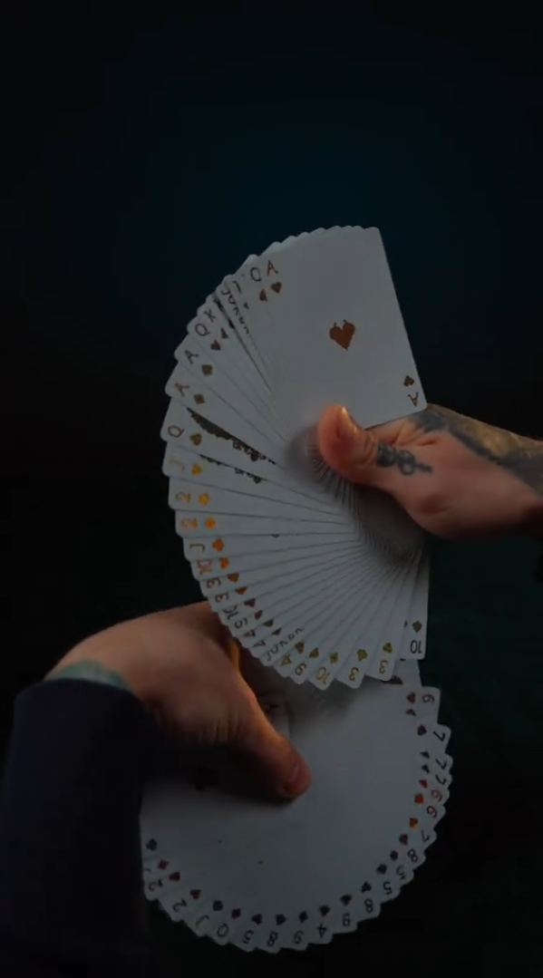 Ancient Gold Petal Cards